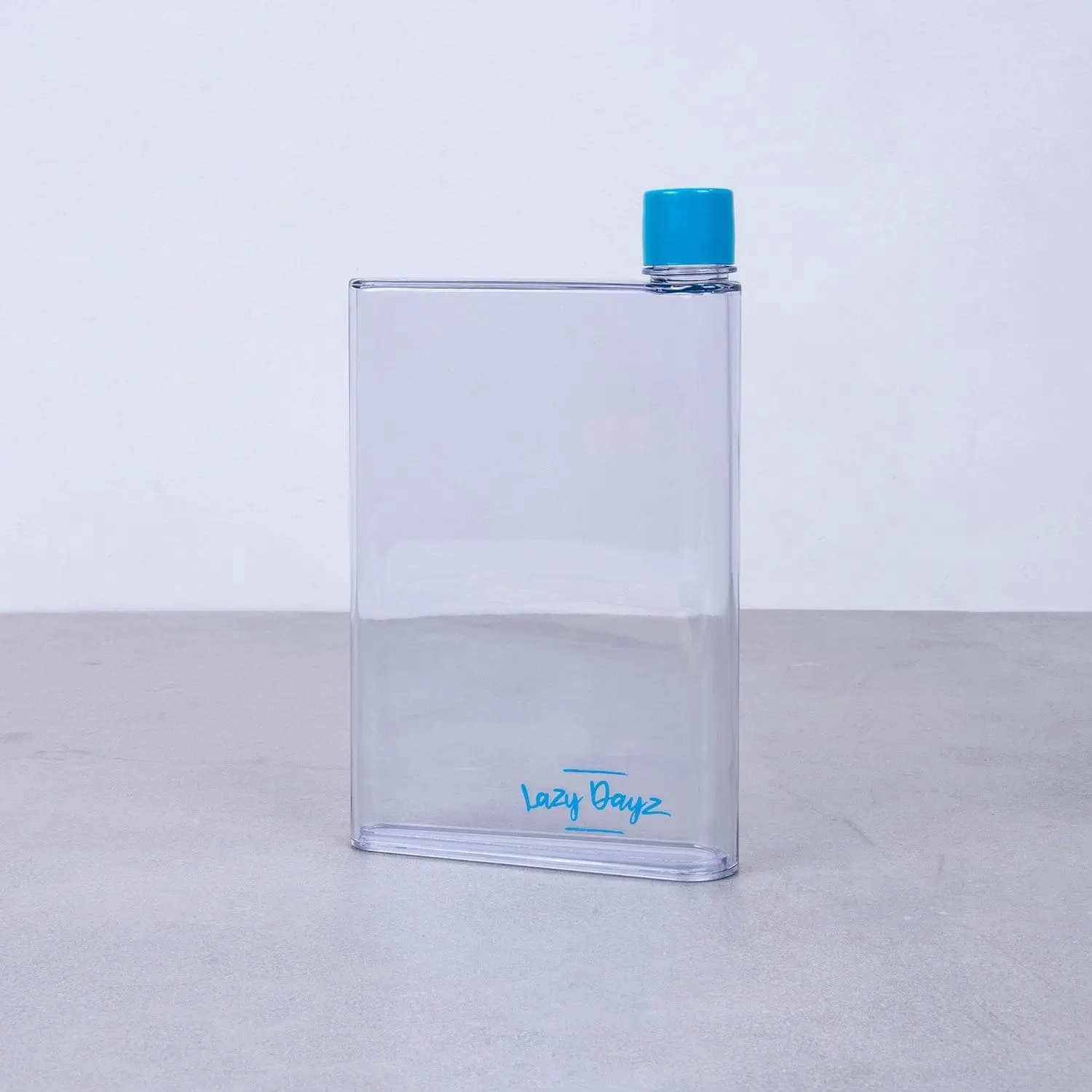 Lazy Dayz Flat Bottle 380ml - Blue