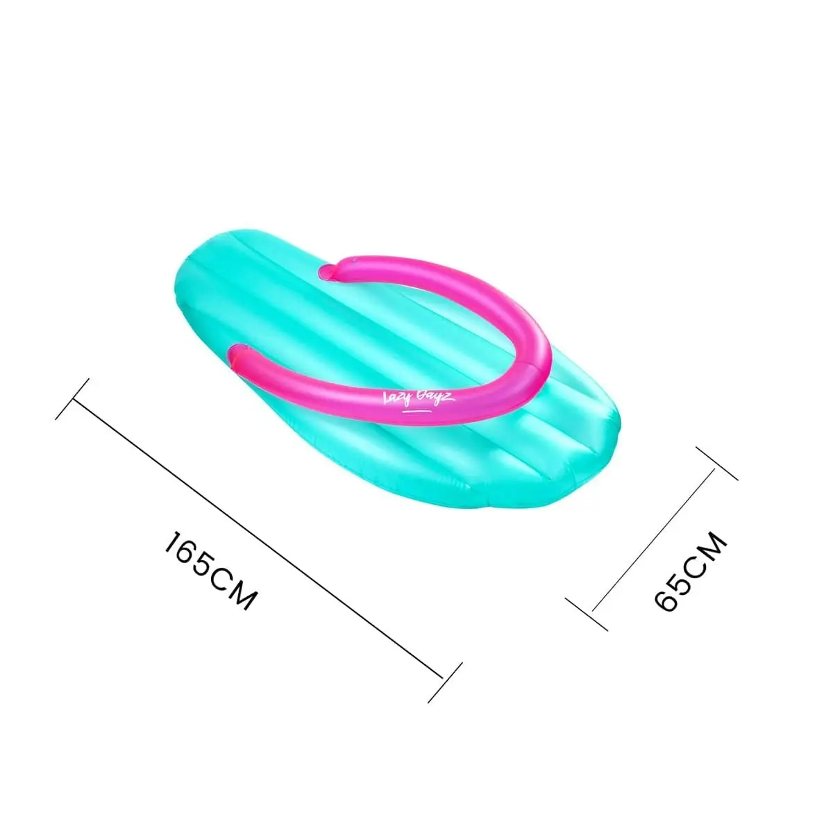 Lazy Dayz Inflatable Thong - Teal