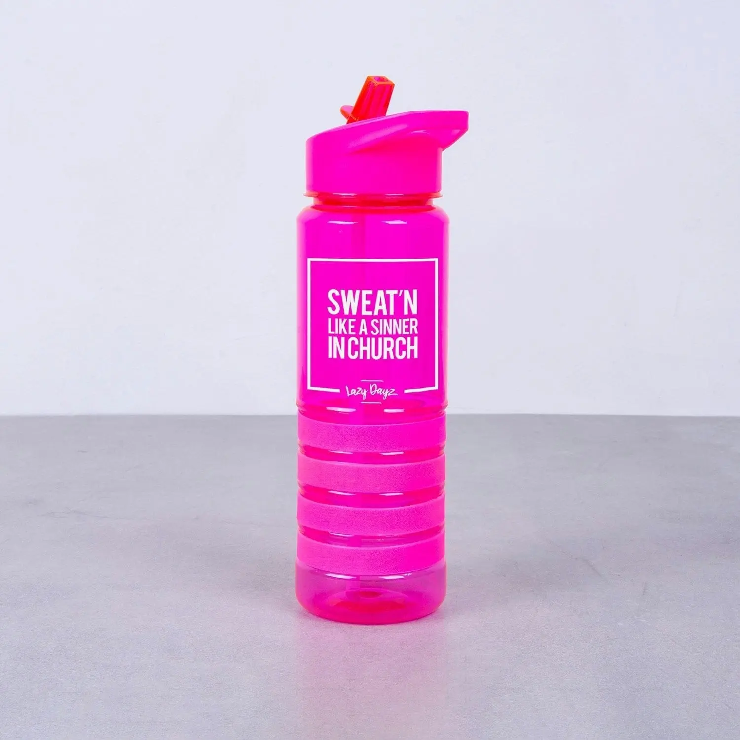 Lazy Dayz Sports Bottle 750ml - Pink