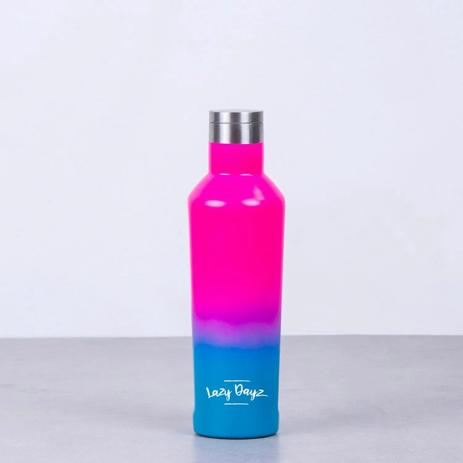 Lazy Dayz Spartan Drink Bottle 480ml - Pink Blue Ombre