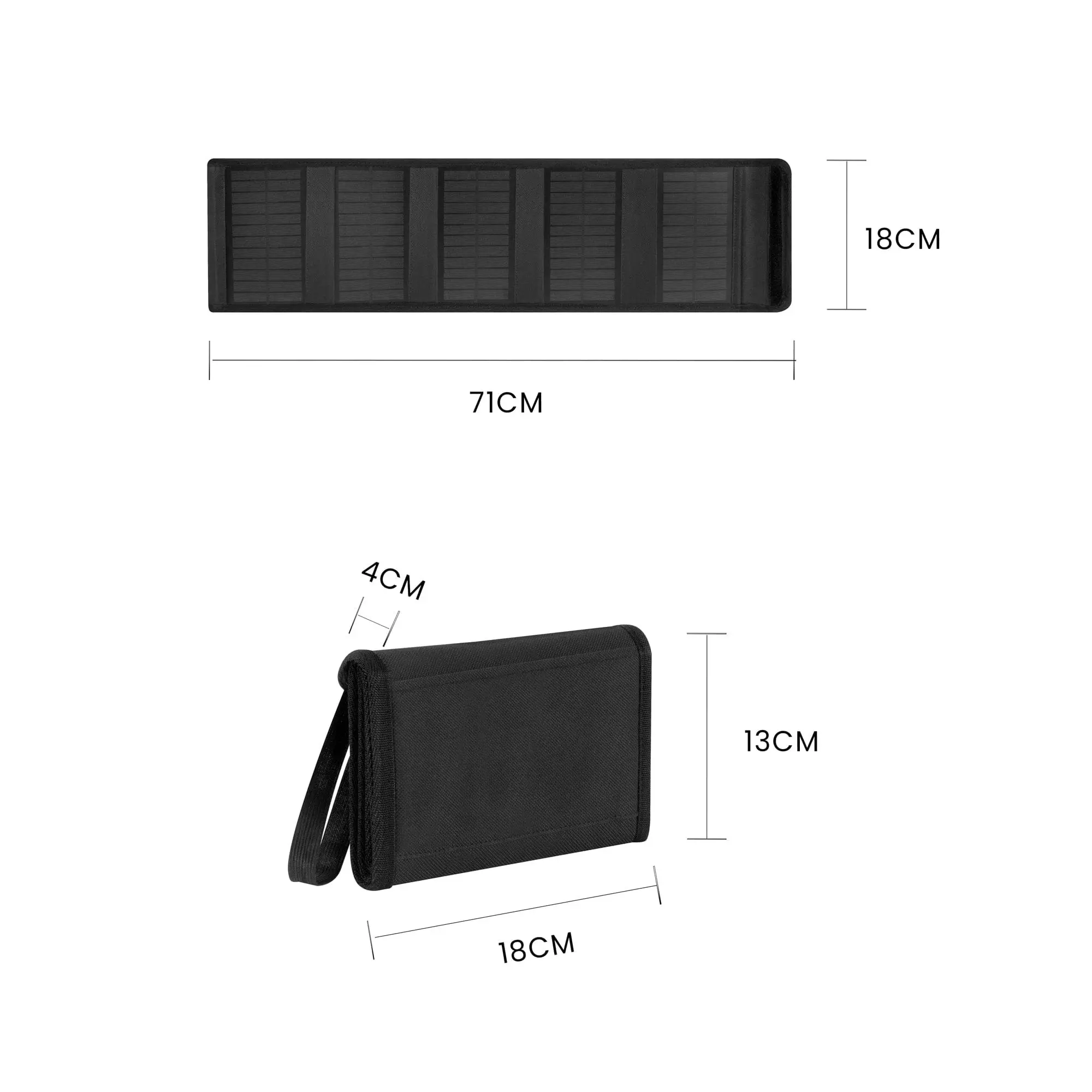 Brillar Off The Grid 10W Foldable Solar Charger