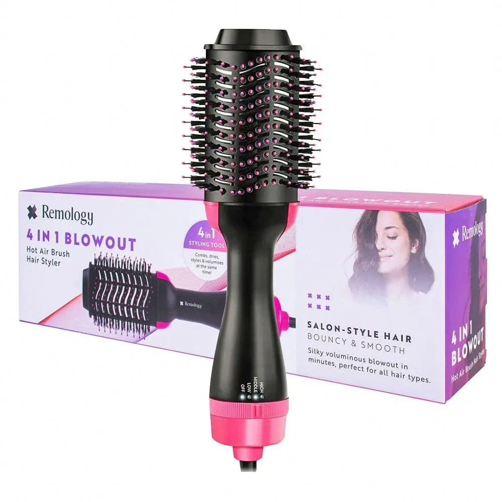 Remology 4 in 1 Blowout Hot Air Brush Hair Styler