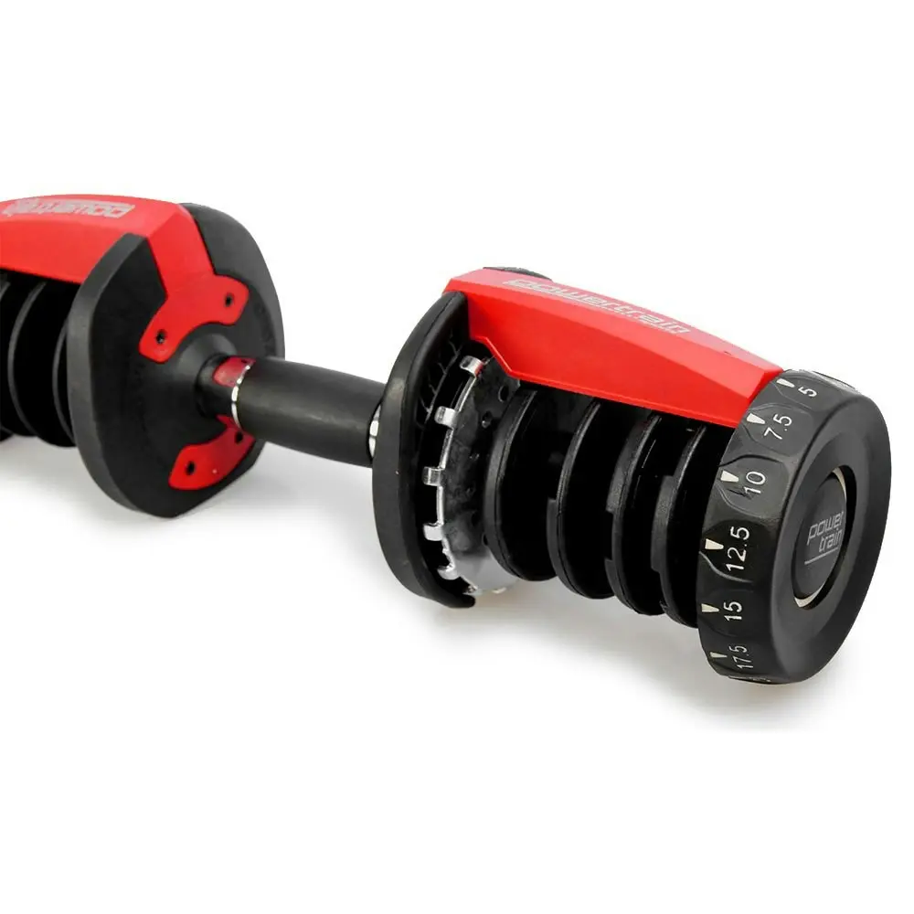 1x Powertrain Adjustable Home Gym Handle for 40kg Dumbbell only