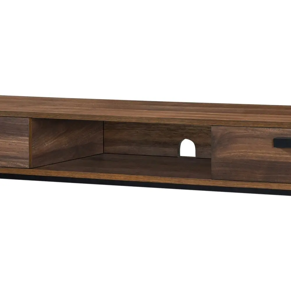 Damian TV Stand Entertainment Unit 180cm - Walnut