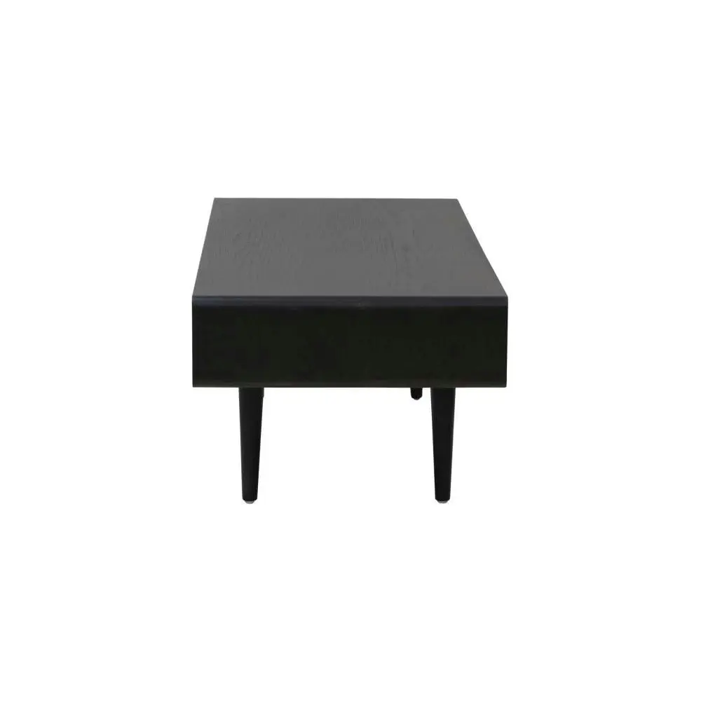 6IXTY Twin Rectangular Wooden Coffee Table 110cm - Black