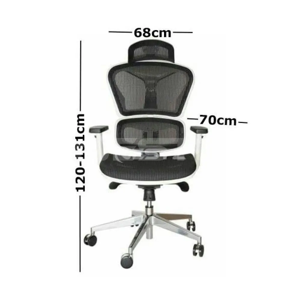 Ergohuman Replica Ergonomic Mesh Office Chair - White / Black