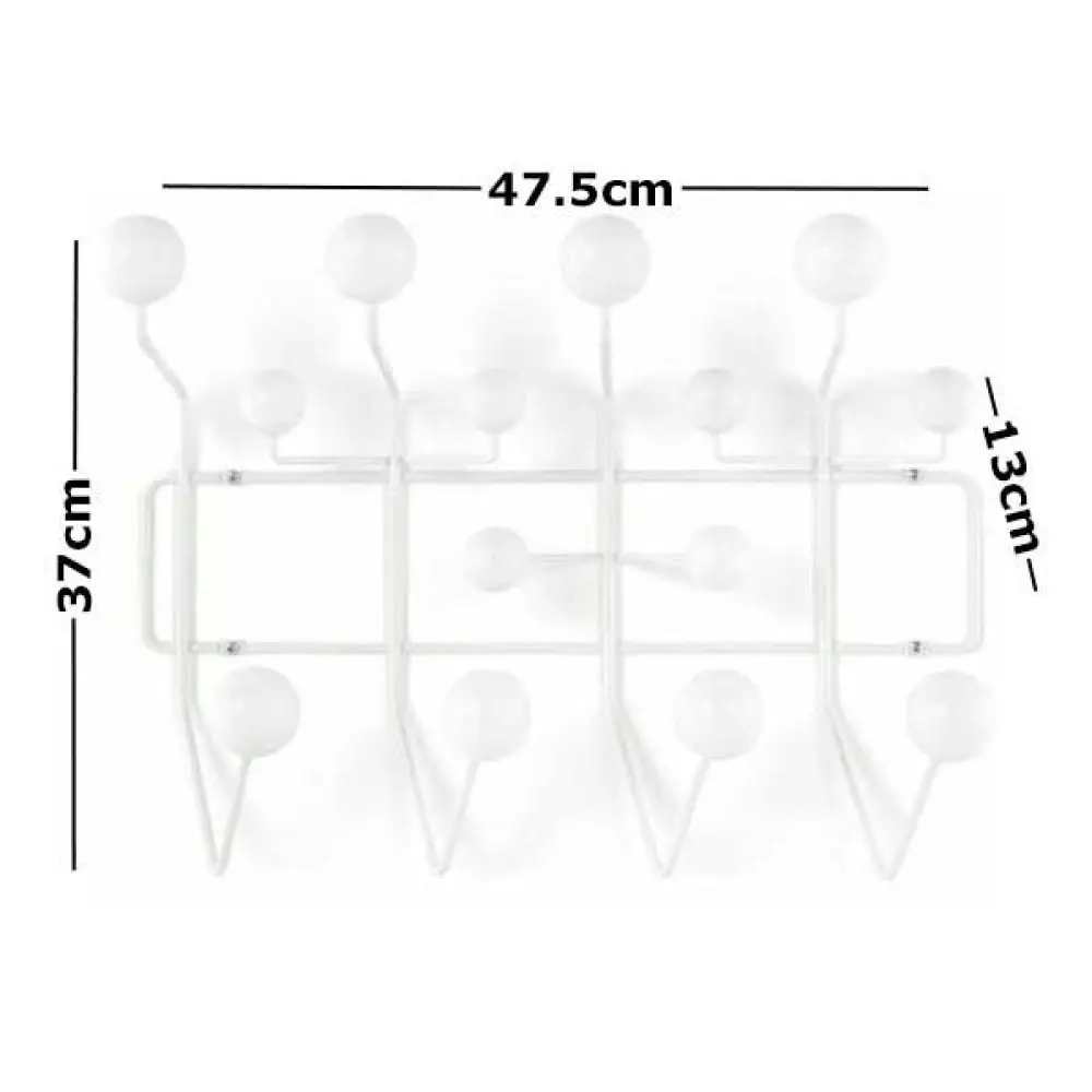 Eames Replica Hang It All Rack - White