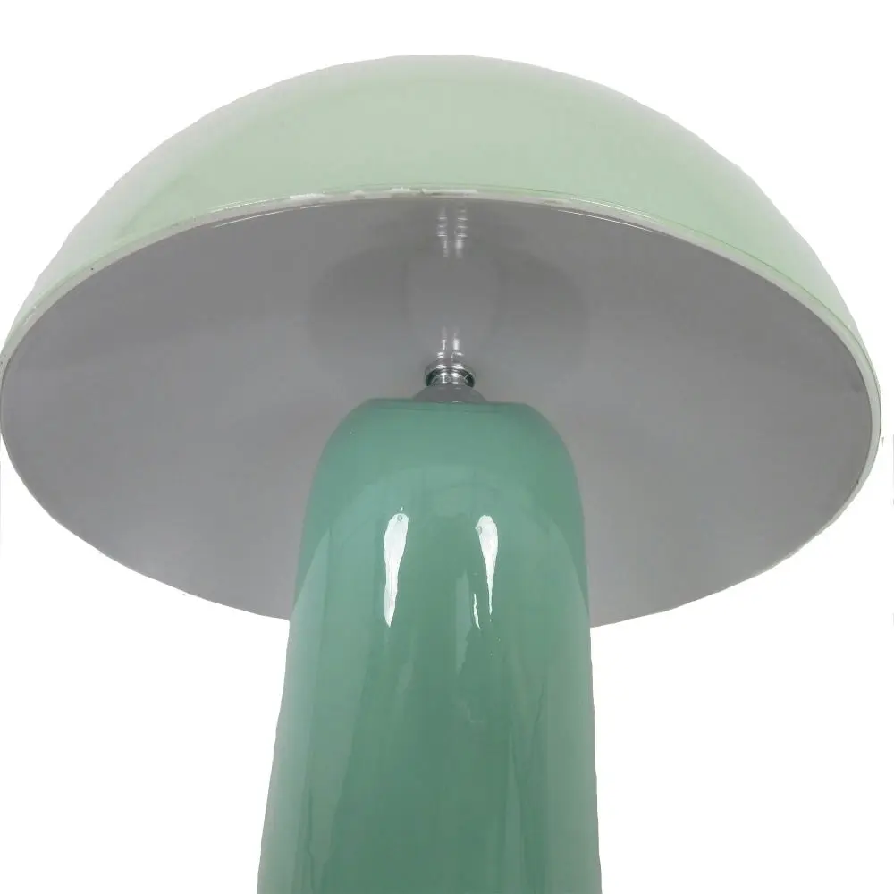 New Oriental Mario Modern Mushroom USB Rechargeable Table Desk Lamp Green