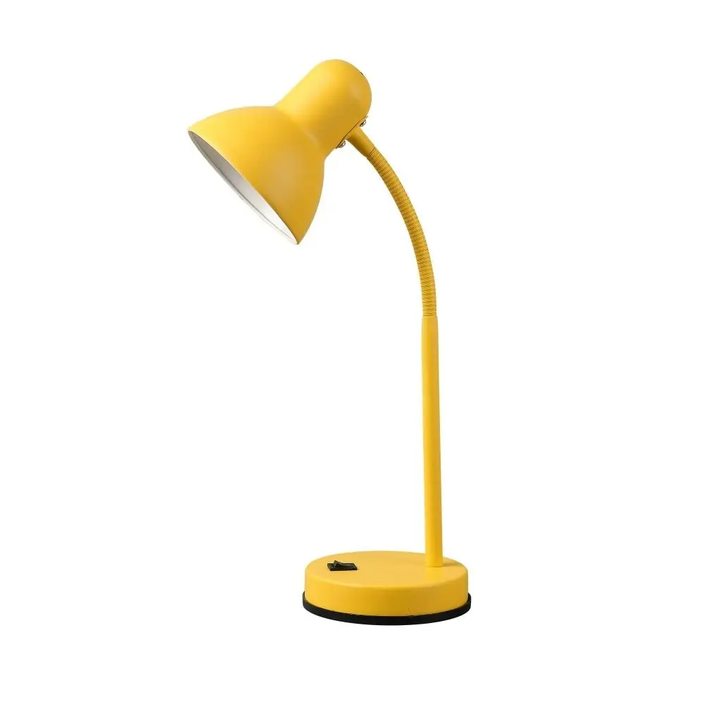 Day Peep Minimalist Classic Table Desk Office Lamp Light Metal Shade - Yellow