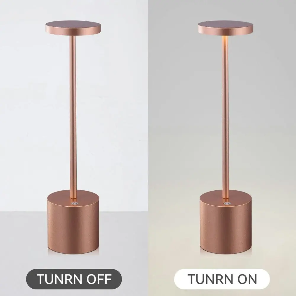 Neona Portable LED Kitchen Bar Single Pendant Light - Copper