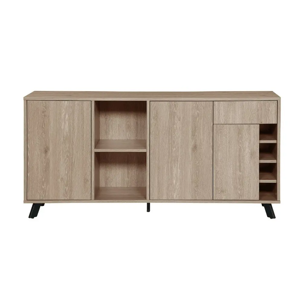 Raimon Furniture Lexy Wooden Buffet Unit Sideboard Storage Cabinet 180cm - Oak Sonoma