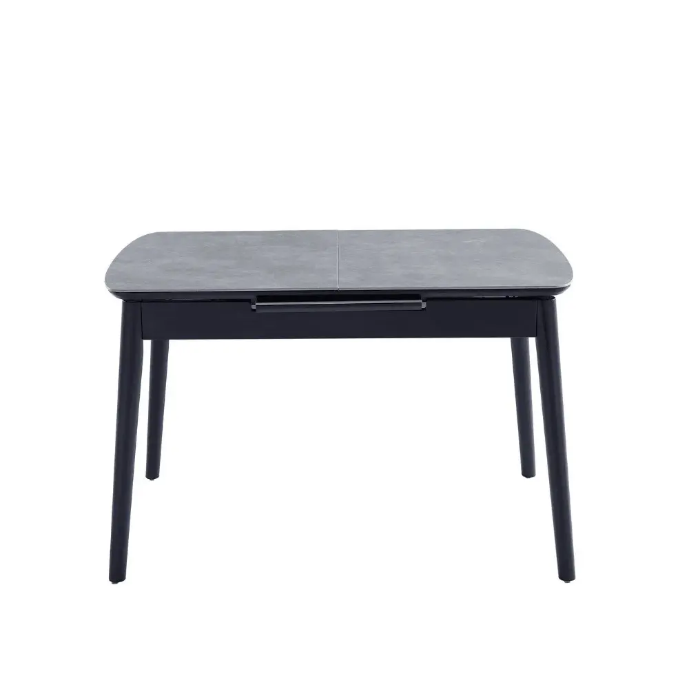 Raimon Furniture Janice Extension Rectangular Dining Table 120-140cm - Greystone Ceramic