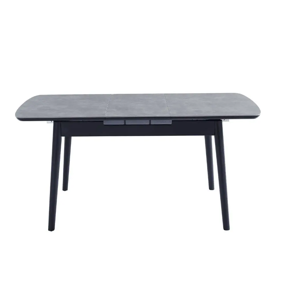 Raimon Furniture Janice Extension Rectangular Dining Table 120-140cm - Greystone Ceramic