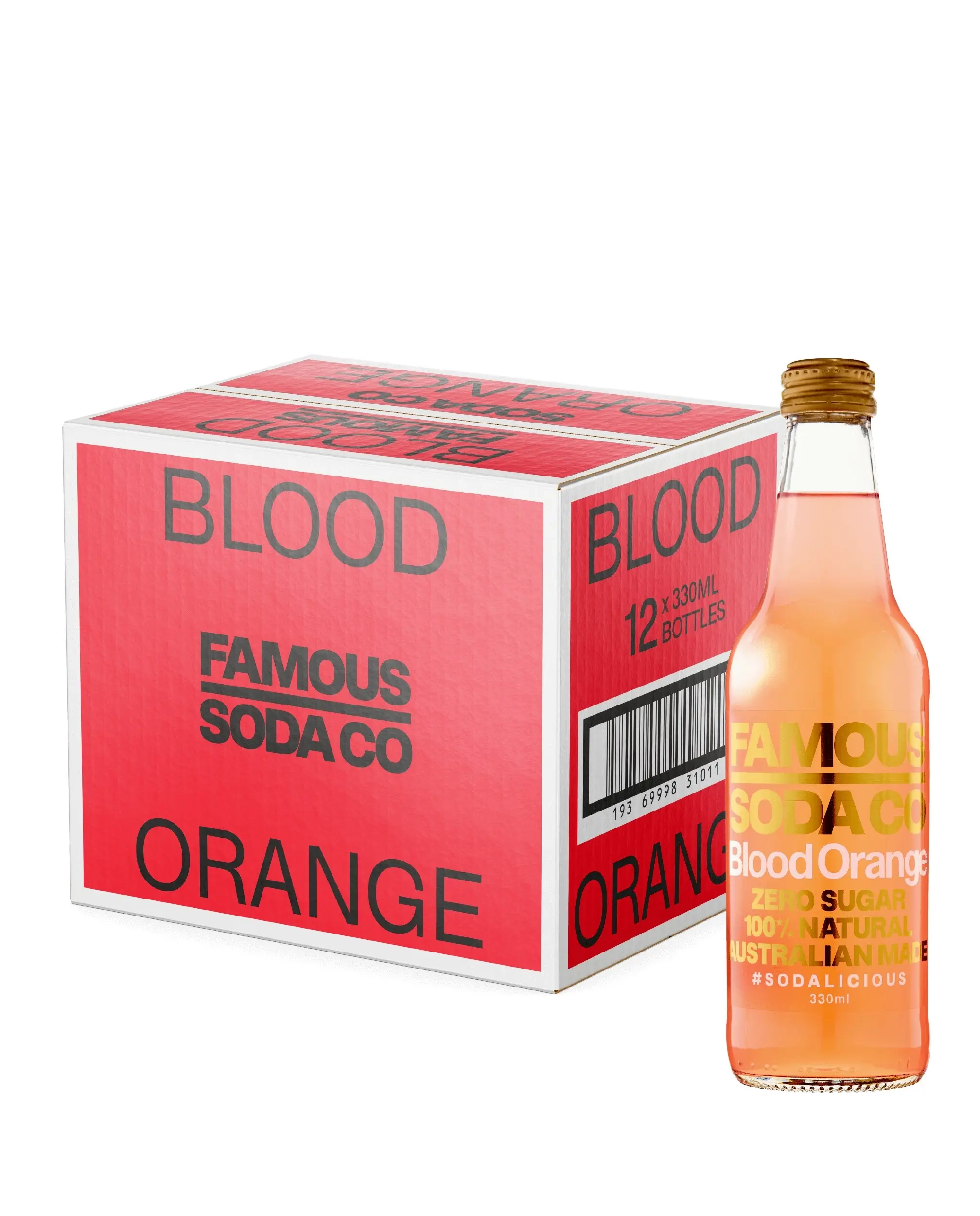 Blood Orange 330ml Bottles x 12