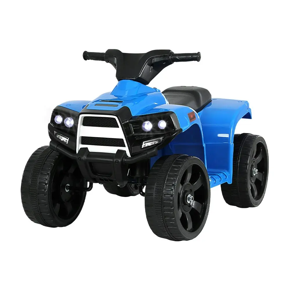 Rigo Kids Ride On Car ATV Quad Motorbike 4 Wheeler Electric Toys Battery Blue