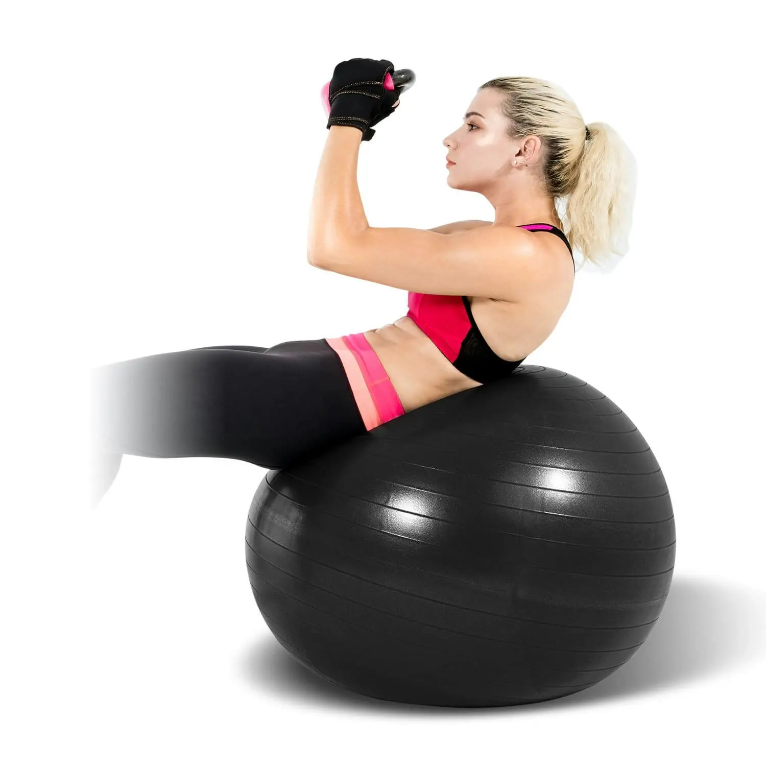 UFC Fitball 75cm Black