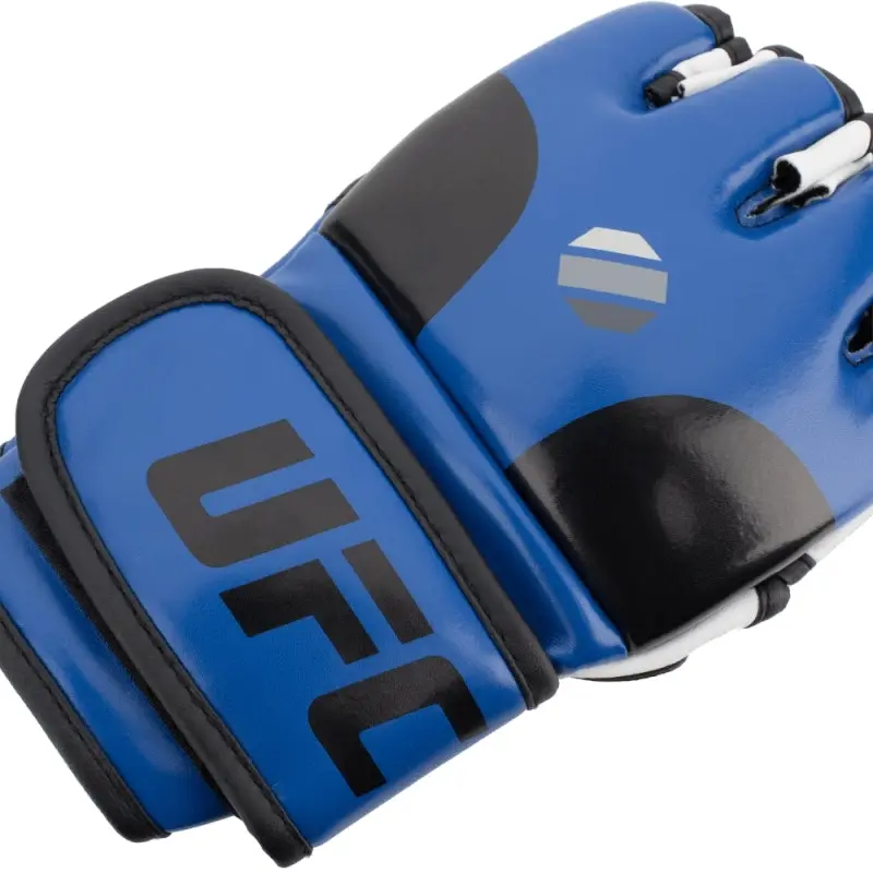 UFC Contender Open Palm MMA Training Gloves Blue L/XL