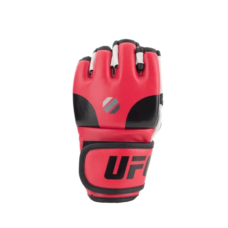 UFC Contender Open Palm MMA Training Gloves Red L/XL