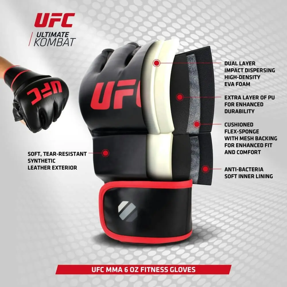 UFC Contender MMA 6oz Fitness Gloves S/M