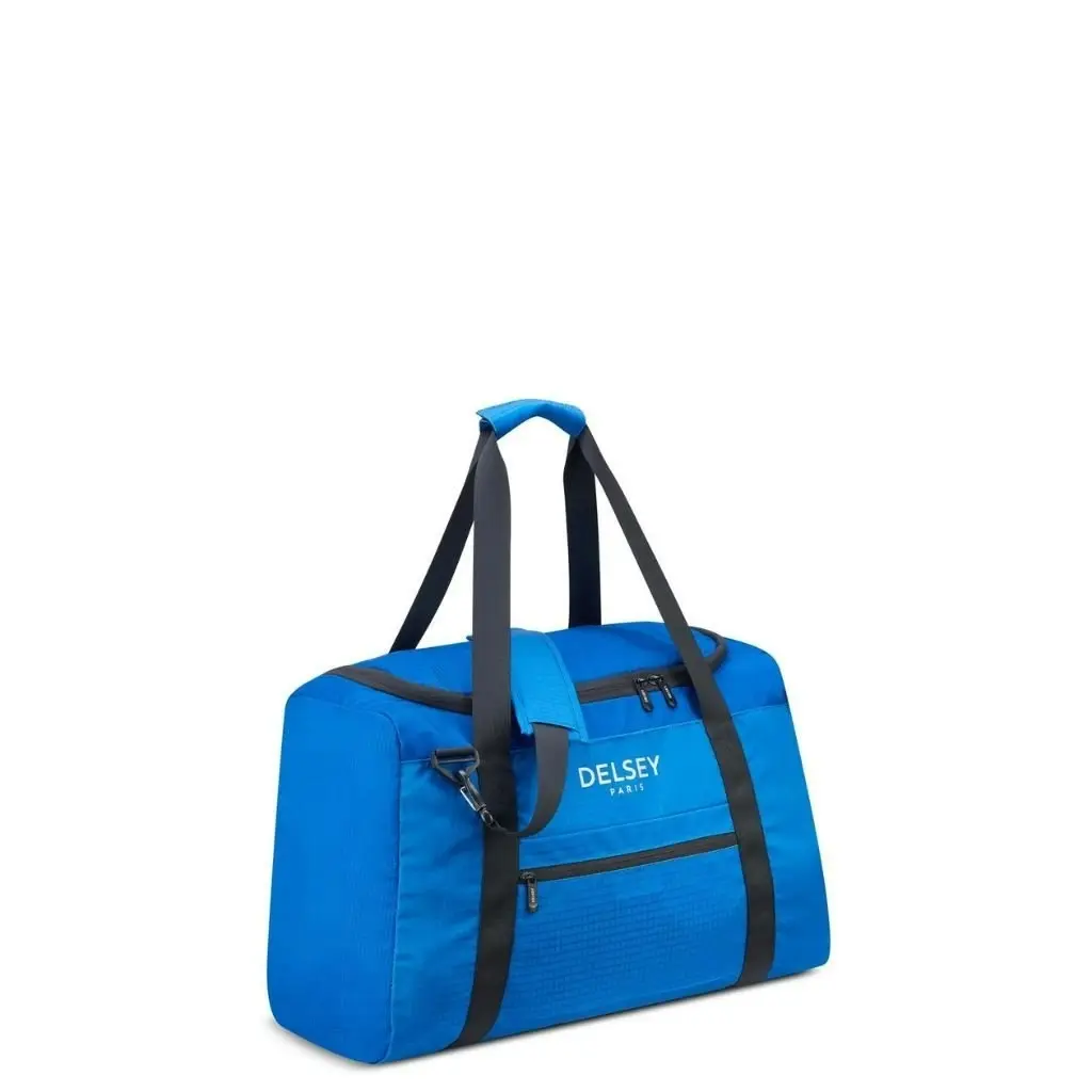 DELSEY Nomade 55cm Foldable Duffle Bag Blue