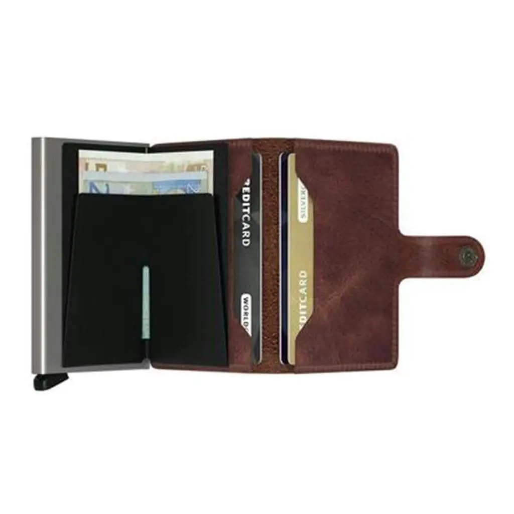 Secrid Miniwallet - Vintage Brown Leather