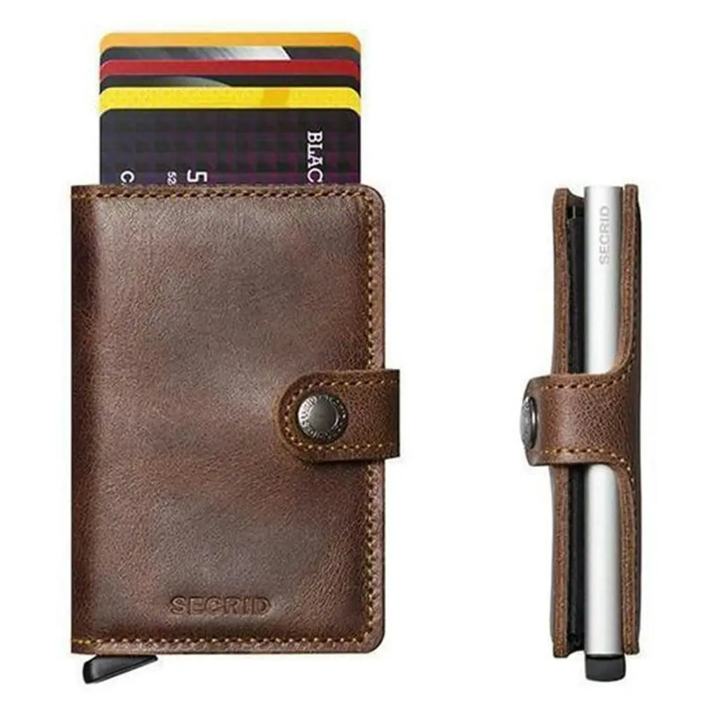 Secrid Miniwallet - Vintage Brown Leather