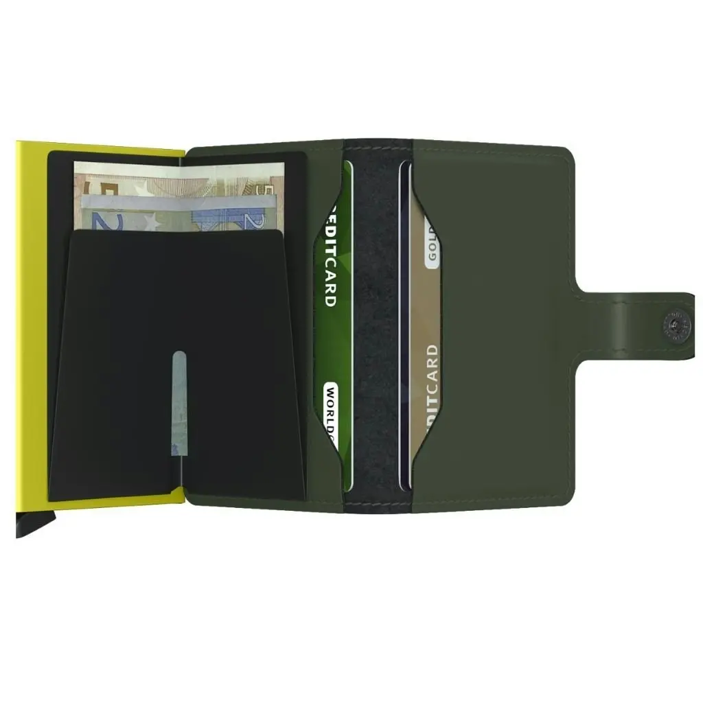 Secrid  Miniwallet Matte Green & Lime