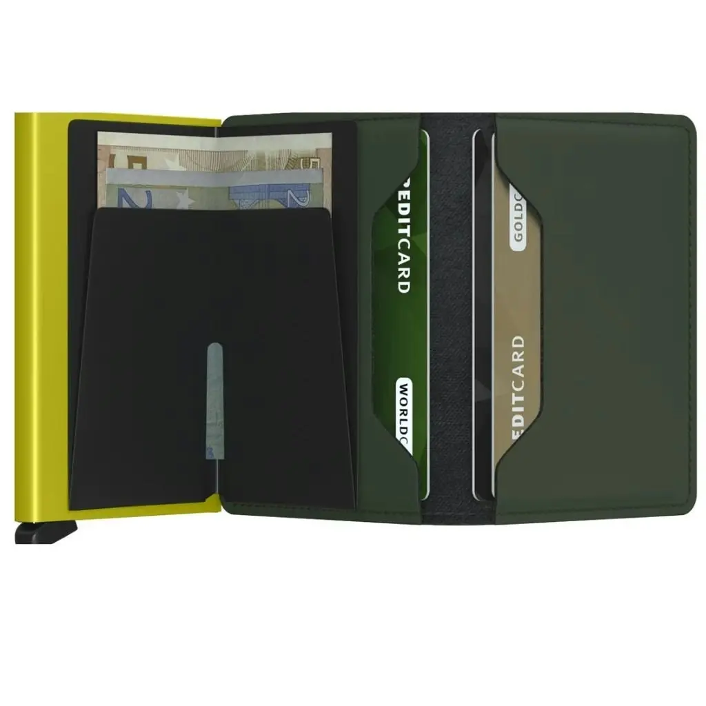 Secrid Slimwallet Matte Green & Lime