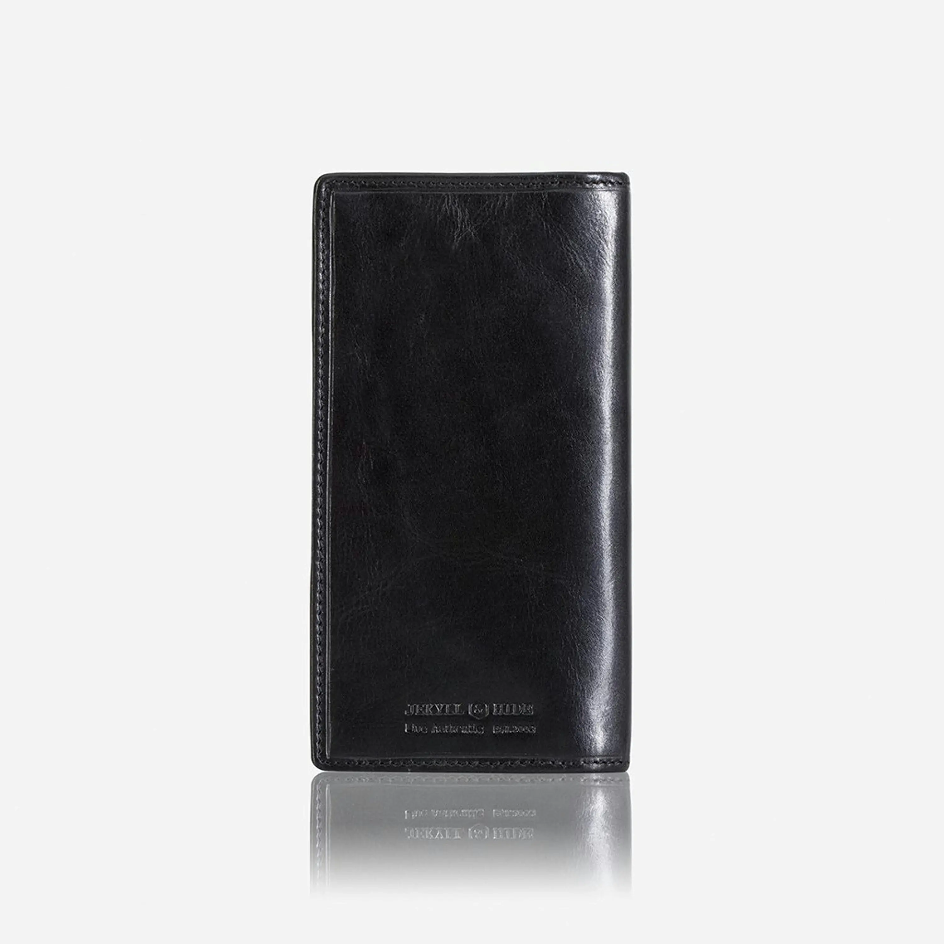 Jekyll & Hide Oxford Large Travel And Mobile Wallet, Black