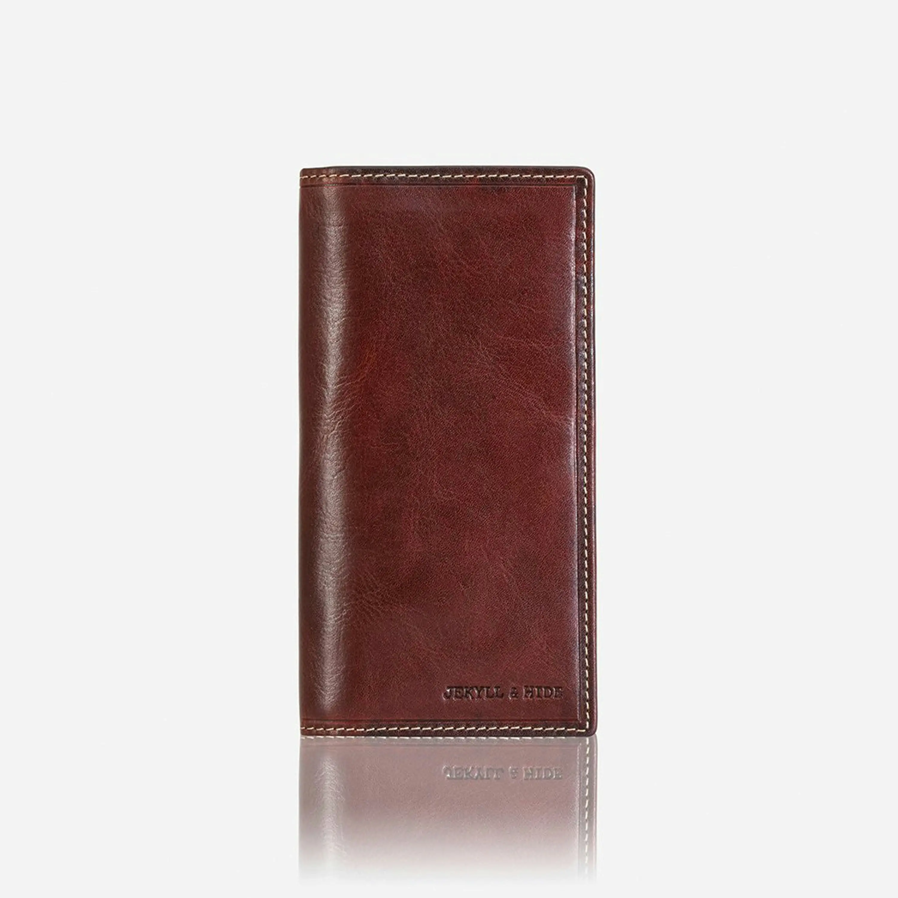 Jekyll & Hide Oxford Large Travel And Mobile Wallet, Coffee