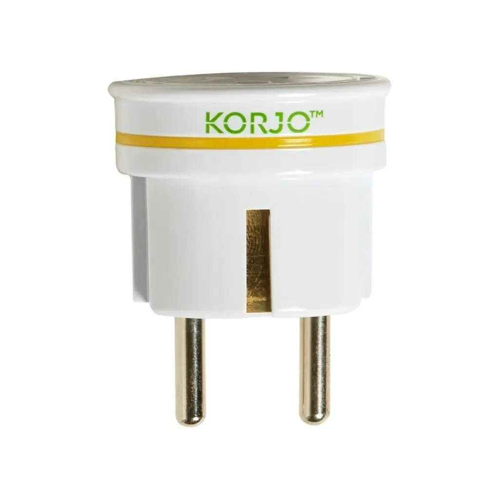 Korjo European Travel Adaptor KAEU