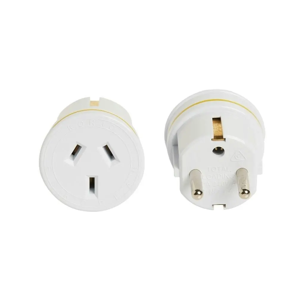 Korjo European Travel Adaptor KAEU