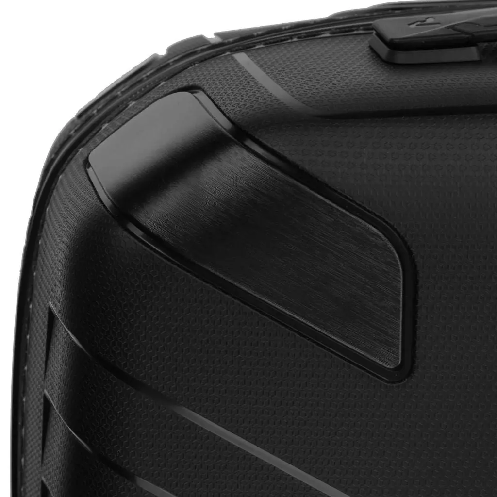 Roncato Ypsilon Carry On 55cm Hardsided Exp Spinner Suitcase Black