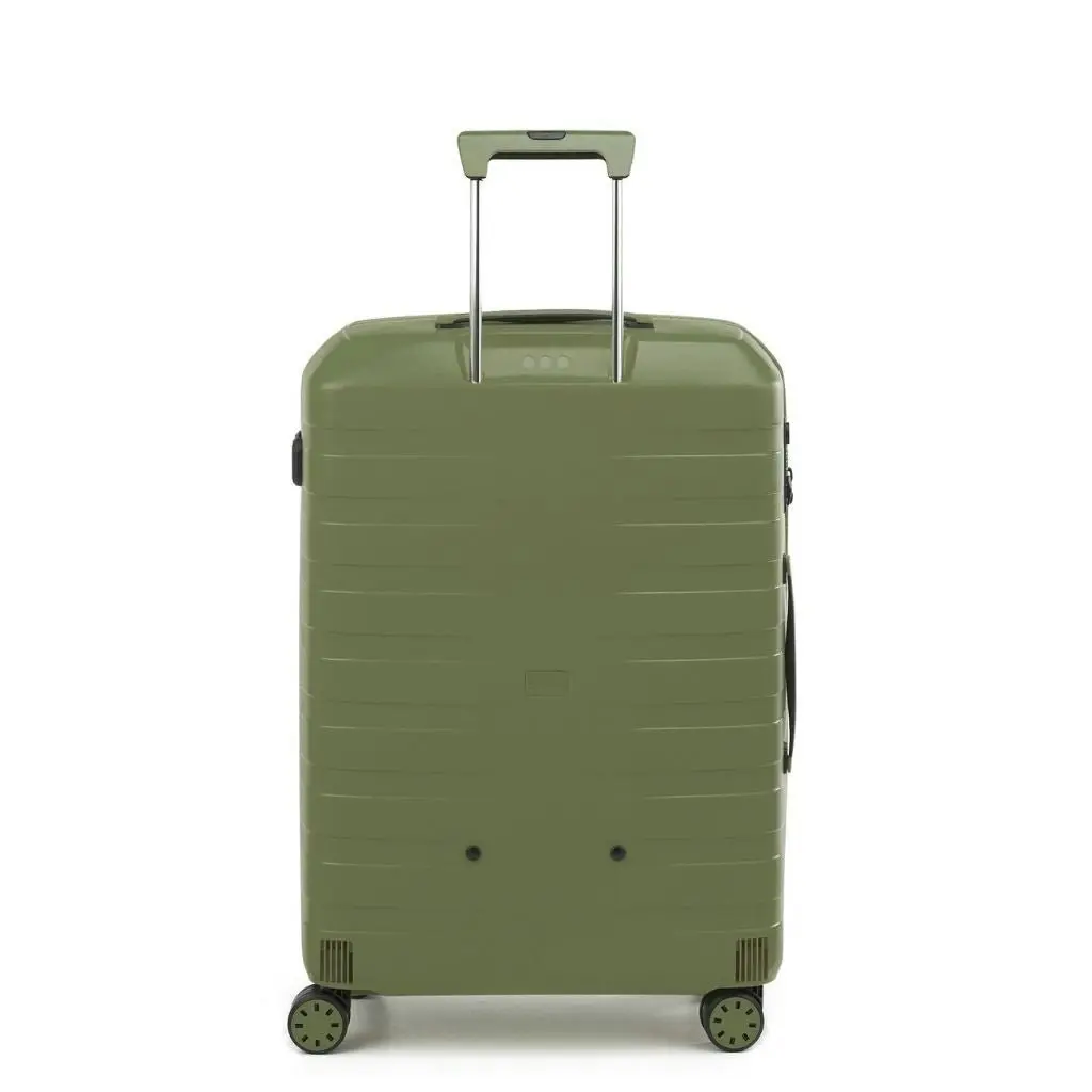 Roncato Box Young Medium 69cm Hardsided Spinner Suitcase Green