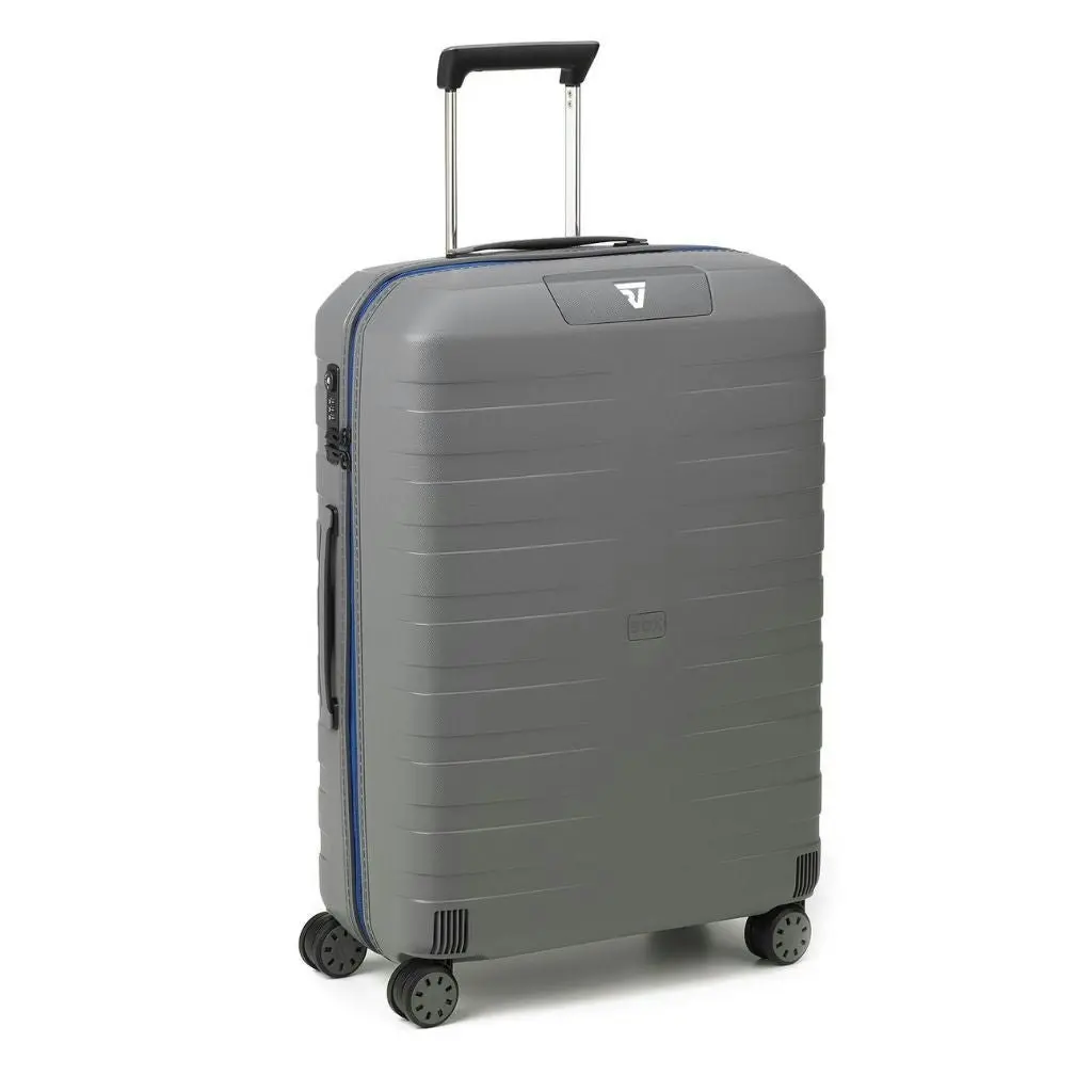 Roncato Box Young Medium 69cm Hardsided Spinner Suitcase Grey