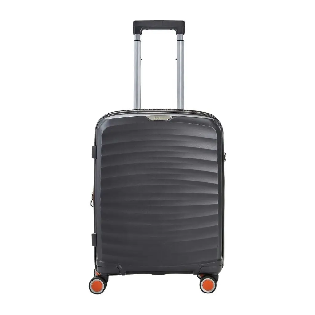 Rock Sunwave 3 Piece Set Expander Hardsided Luggage - Charcoal