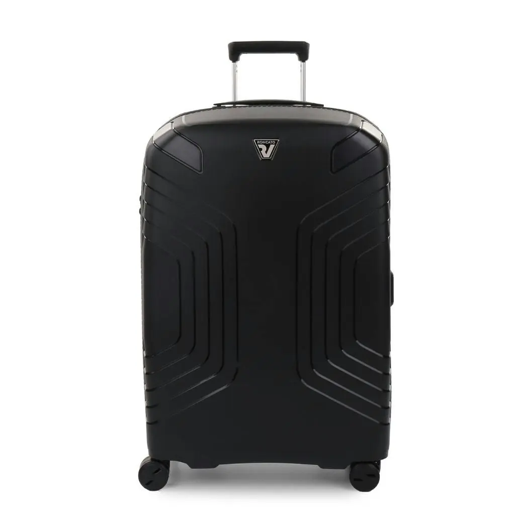 Roncato Ypsilon Hardsided Spinner Suitcase 3pc Set - Black