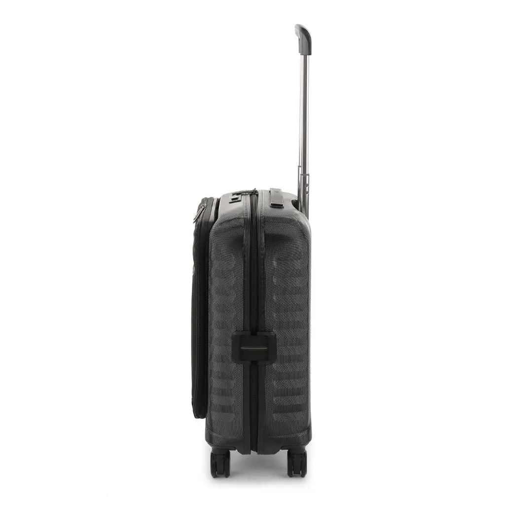 Roncato Premium 15.6" Laptop Carry On Expander Suitcase - Black