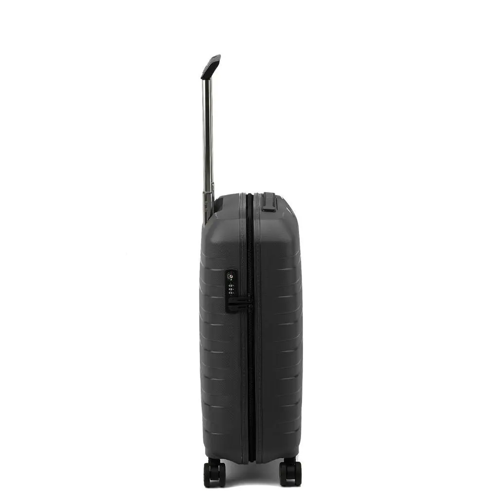 Roncato Box Sport 2.0 Carry On 55cm Lightweight 2.2Kg Suitcase - Black