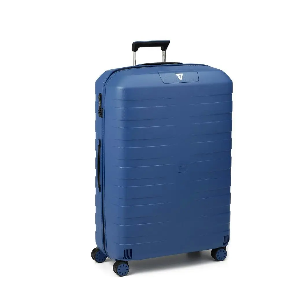 Roncato Box Sport 2.0 Large 78cm Hardsided Spinner Suitcase - Navy