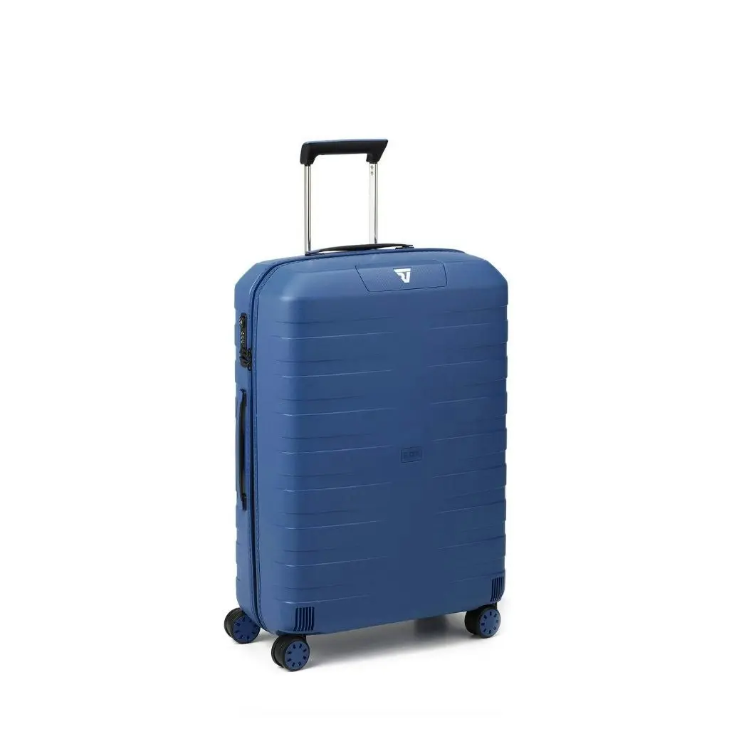 Roncato Box Sport 2.0 Medium 69cm Hardsided Spinner Suitcase - Navy