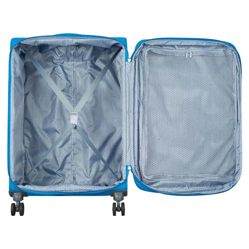 DELSEY MARINGA 68cm Medium Exp Softsided Luggage - Blue