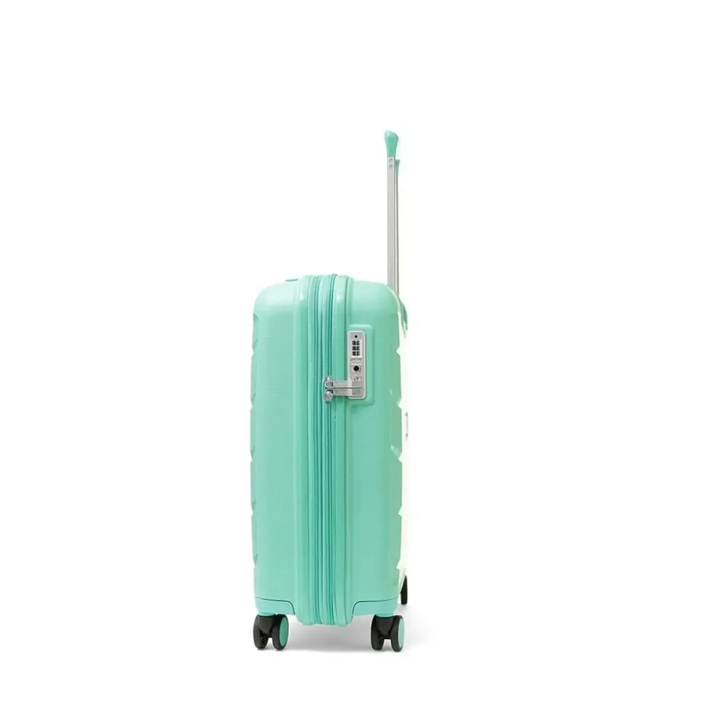 Rock Tulum 3 Piece Set Expander Hardsided Luggage - Turquoise