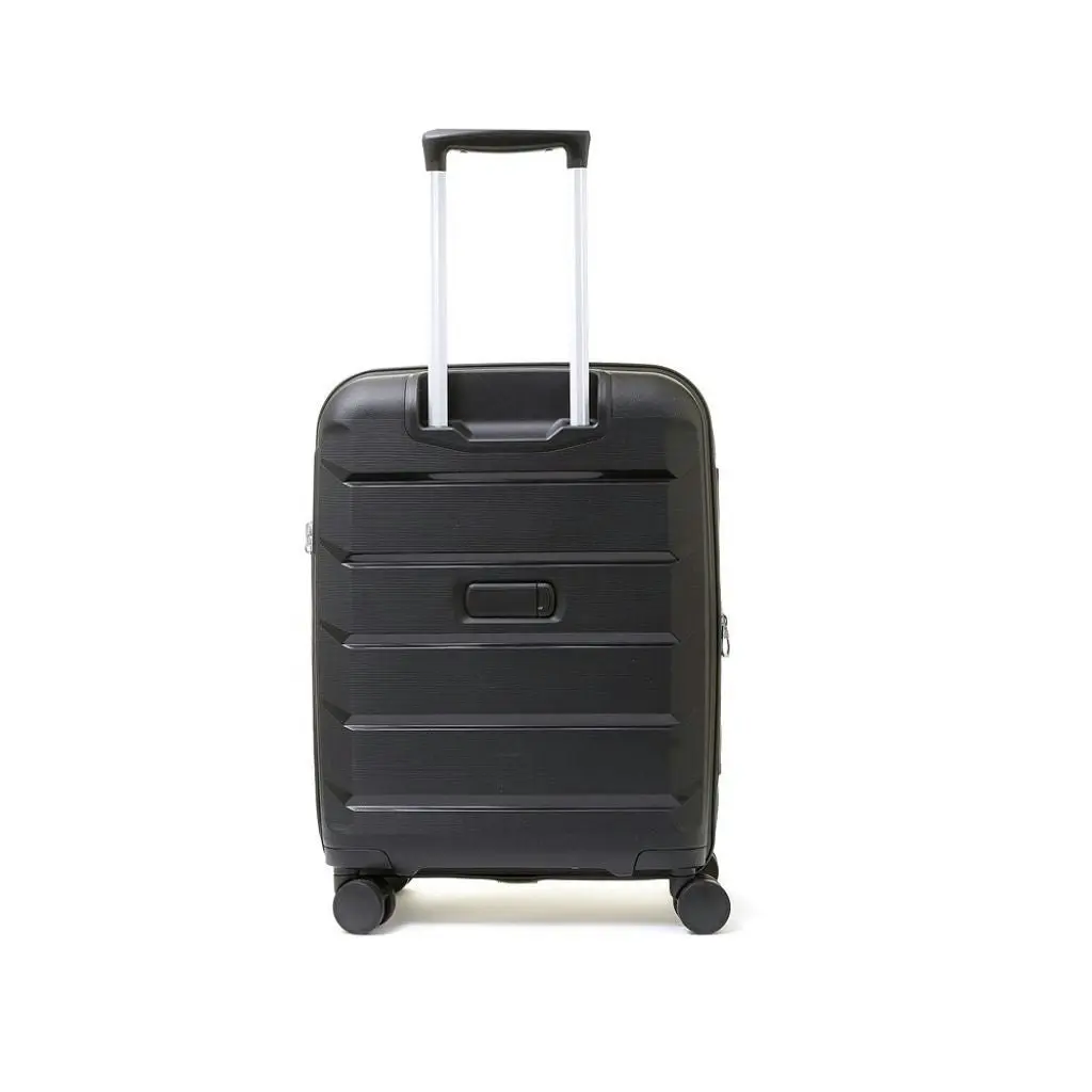 Rock Tulum 3 Piece Set Expander Hardsided Luggage - Black