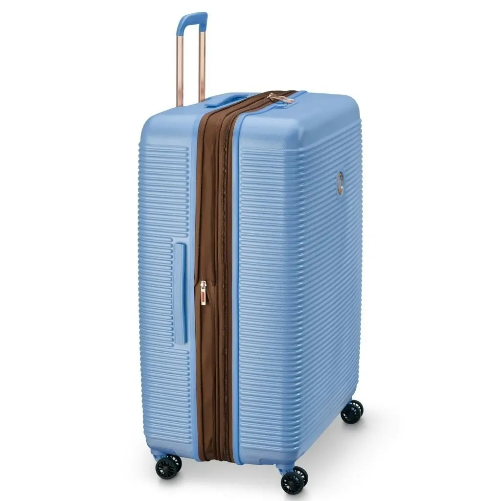 DELSEY Freestyle 82cm Large Luggage - Sky Blue