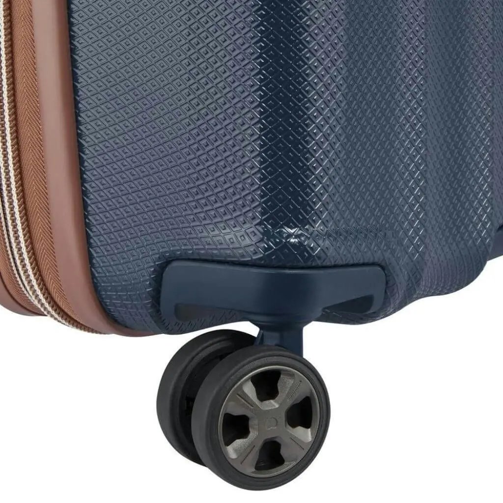 DELSEY St Tropez 55cm Expandable Carry On Luggage - Navy