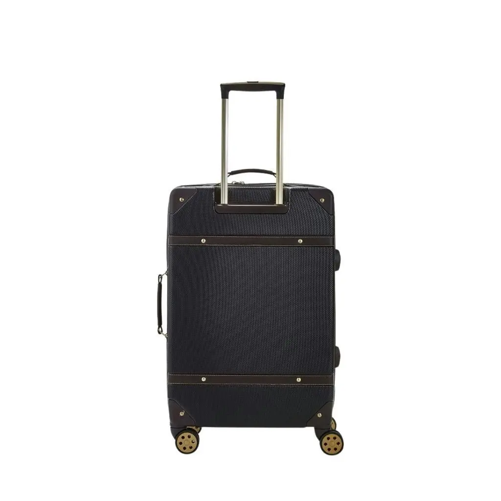 Rock Vintage 67cm Medium Hardsided Luggage - Black