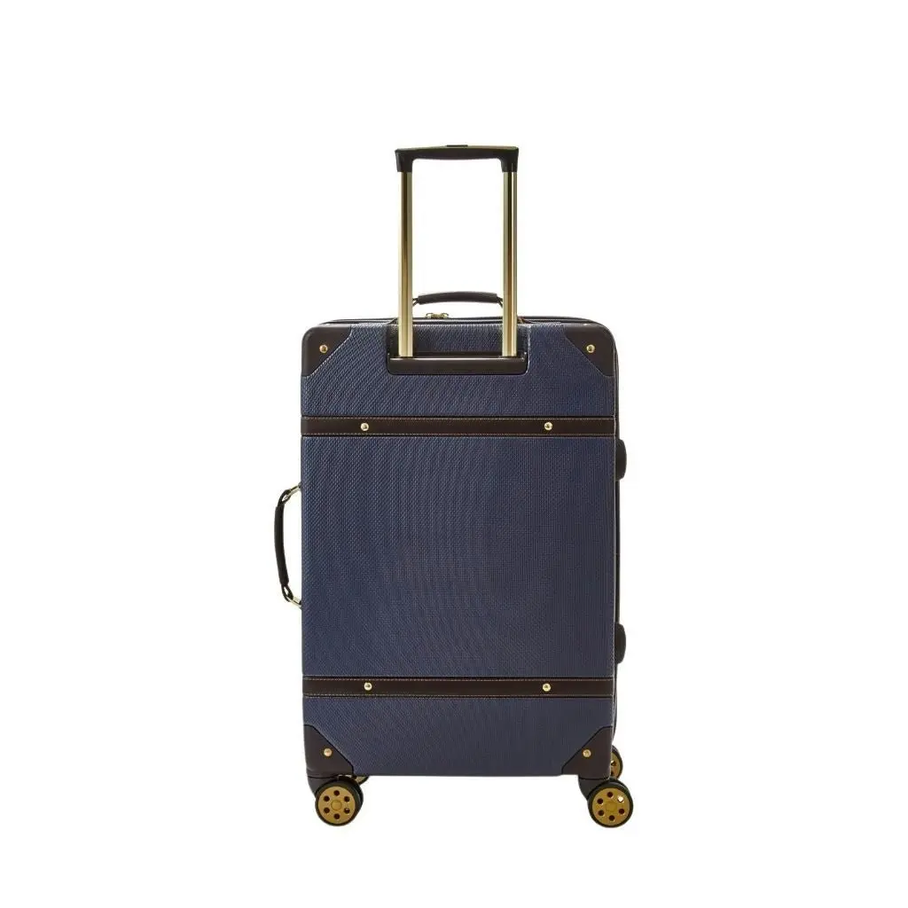 Rock Vintage 67cm Medium Hardsided Luggage - Navy