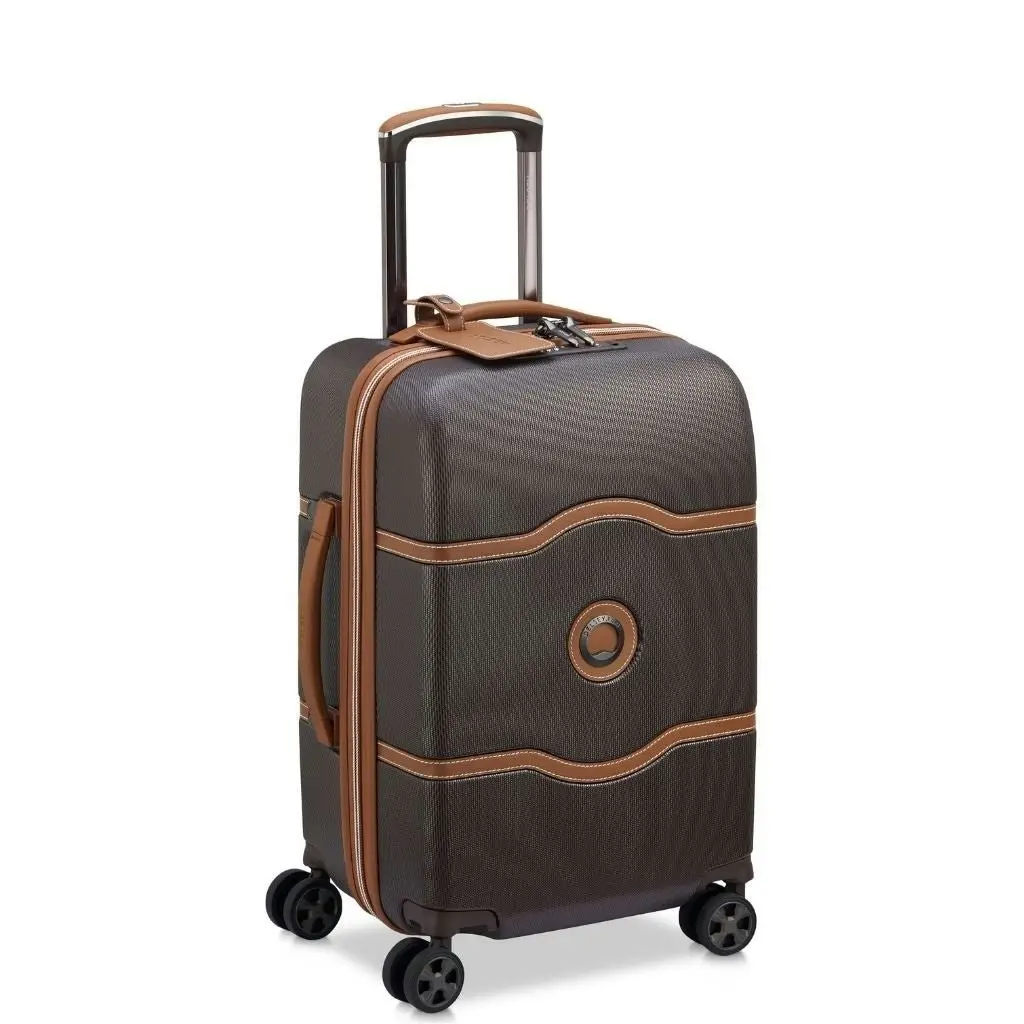 DELSEY Chatelet Air 2.0 Carry On & Large Duo Hardsided Luggage - Chocolate