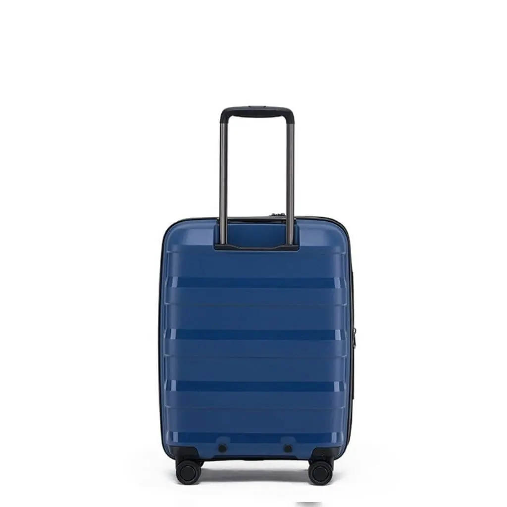 Tosca Comet Carry On 55cm Hardsided Suitcase - Stormy Blue